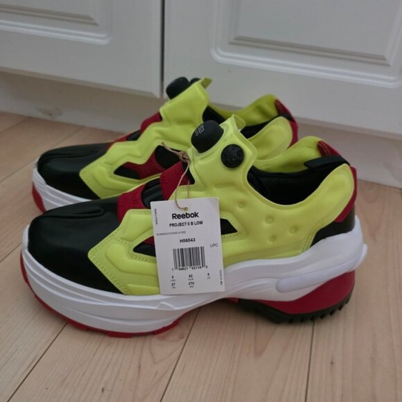 Maison Margiela x Reebok InstaPump Fury Tabi Chunky Sneakers Size 9 - Picture 9 of 9